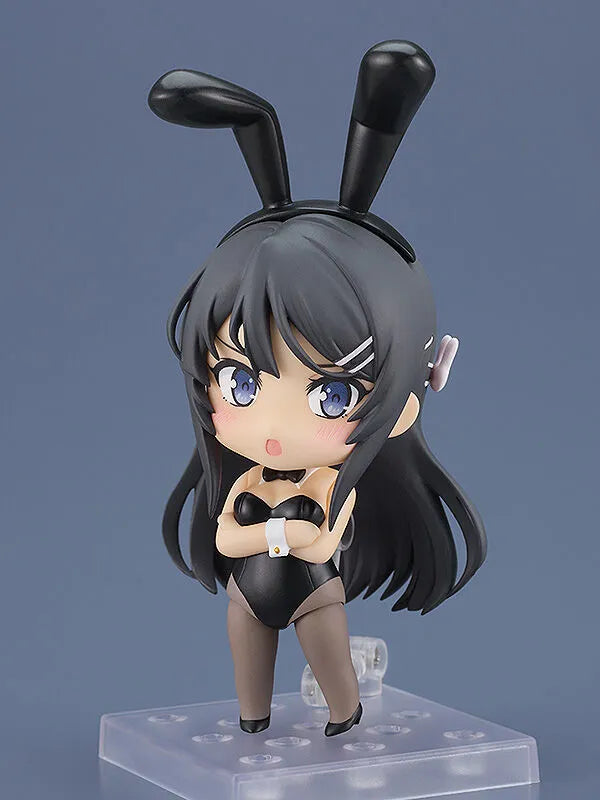 Seishun Buta Yarou wa Bunny Girl Senpai no Yume wo Minai - Sakurajima Mai - Nendoroid #2417 - Bunny Girl Ver. (Good Smile Company)ㅤ – Good Smile Company – ActionFigure Brasil