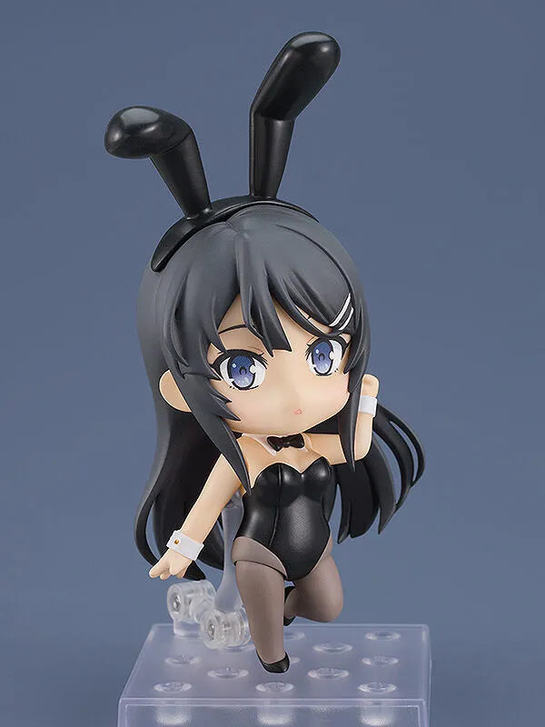 Seishun Buta Yarou wa Bunny Girl Senpai no Yume wo Minai - Sakurajima Mai - Nendoroid #2417 - Bunny Girl Ver. (Good Smile Company)ㅤ – Good Smile Company – ActionFigure Brasil