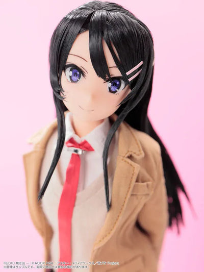 Seishun Buta Yarou wa Bunny Girl Senpai no Yume wo Minai - Sakurajima Mai - PureNeemo - PureNeemo Characters No.117 - 1/6 (Azone)ㅤ – Azone As Manufacturer – ActionFigure Brasil — com base expositora