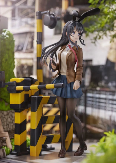Seishun Buta Yarou wa Bunny Girl Senpai no Yume wo Minai - Sakurajima Mai - Shibuya Scramble Figure - 1/7 - Enoden Ver. (Alpha Satellite)ㅤ – eStream – ActionFigure Brasil — ângulo diferente