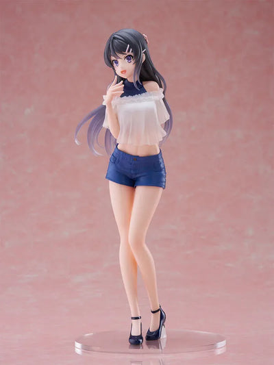 Seishun Buta Yarou wa Bunny Girl Senpai no Yume wo Minai - Sakurajima Mai - Tenitol - Tenitol Tall (FuRyu)ㅤ – FuRyu as Manufacturer – ActionFigure Brasil — ângulo diferente