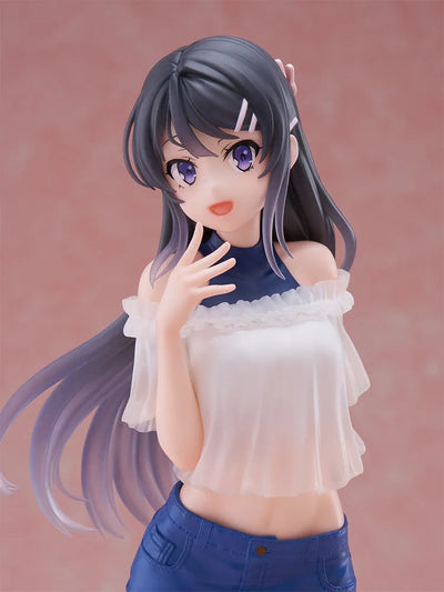 Seishun Buta Yarou wa Bunny Girl Senpai no Yume wo Minai - Sakurajima Mai - Tenitol - Tenitol Tall (FuRyu)ㅤ – FuRyu as Manufacturer – ActionFigure Brasil — close