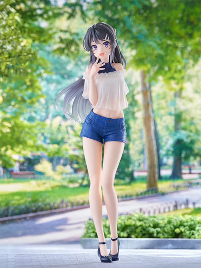 Seishun Buta Yarou wa Bunny Girl Senpai no Yume wo Minai - Sakurajima Mai - Tenitol - Tenitol Tall (FuRyu)ㅤ – FuRyu as Manufacturer – ActionFigure Brasil — ambientada