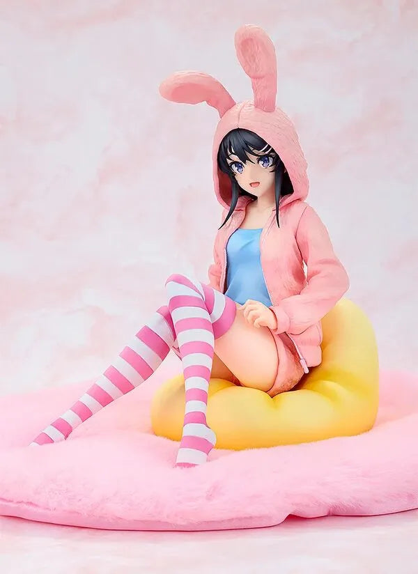 Seishun Buta Yarou wa Randoseru Girl no Yume o Minai - Sakurajima Mai - KDcolle - 1/7 - Hoodie☆Look Rabbit Ears ver., Popular Edition (Kadokawa)ㅤ – Kadokawa – ActionFigureBrasil