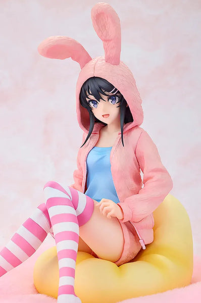 Seishun Buta Yarou wa Randoseru Girl no Yume o Minai - Sakurajima Mai - KDcolle - 1/7 - Hoodie☆Look Rabbit Ears ver., Popular Edition (Kadokawa)ㅤ – Kadokawa – ActionFigureBrasil — ambientada