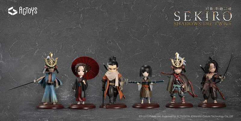 SEKIRO: Shadows Die Twice - Set of 6 (AC Toys)ㅤ – AC Toys – ActionFigure Brasil