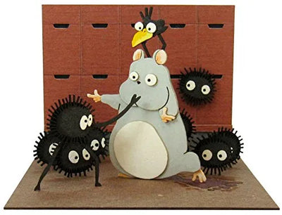 Sen to Chihiro no Kamikakushi - Bou - Makkuro-Kurosuke - Yu-bird - Miniatuart Kit Studio Ghibli Mini MP07-60 (Sankei)ㅤ – Sankei As Manufacturer – ActionFigure Brasil