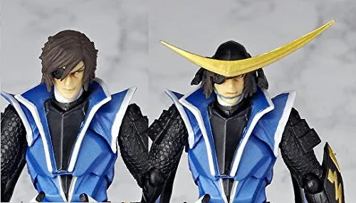 Sengoku Basara - Date Masamune - Revolmini rm-004 - Revoltech (Kaiyodo)ㅤ – Kaiyodo – ActionFigure Brasil