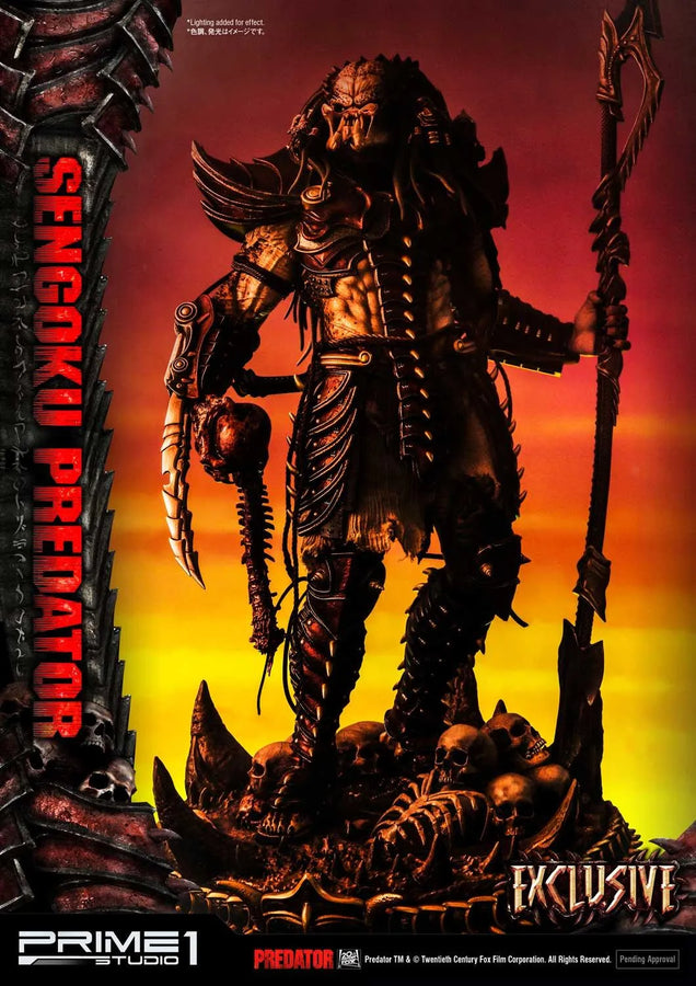 Sengoku Predator (Exclusive Version) Predator (Comics) – Prime1Studio – ActionFigure Brasil