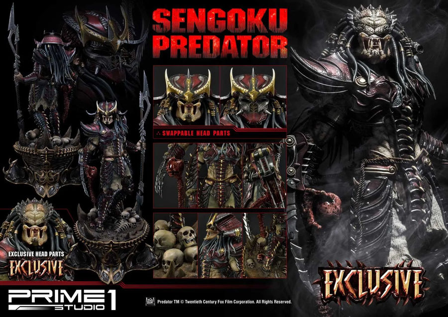 Sengoku Predator (Exclusive Version) Predator (Comics) – Prime1Studio – ActionFigure Brasil