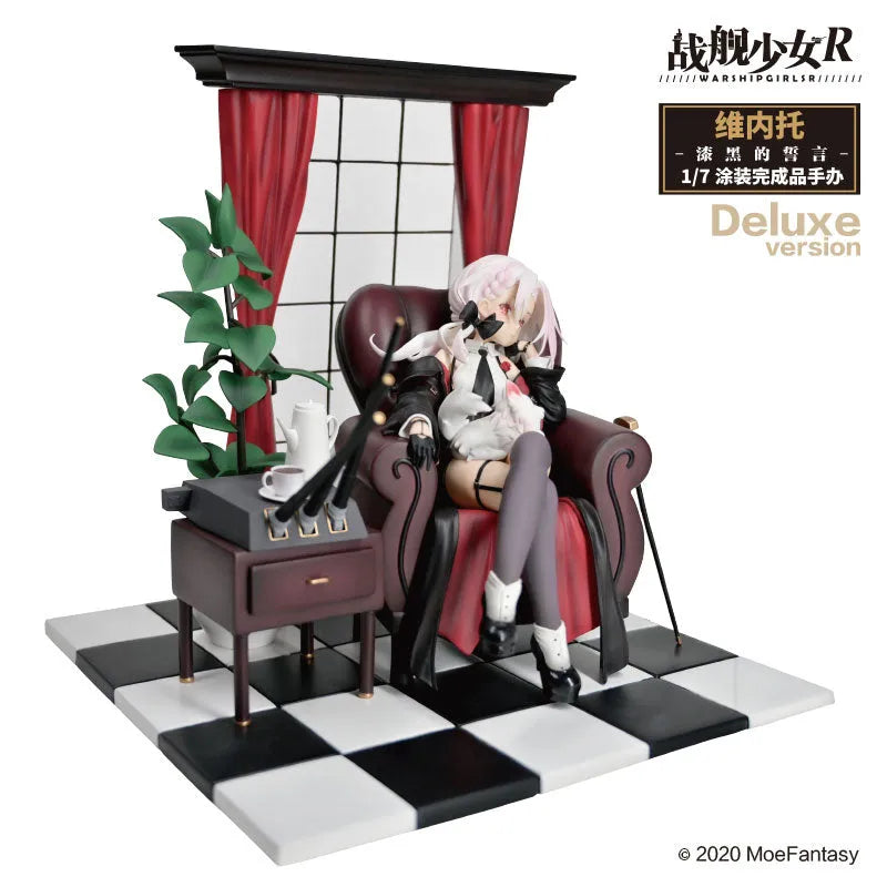 Senkan Shoujo R - Vittorio Veneto - 1/7 - Jet Black Oath Deluxe Ver. 1/7 (Tianwen Kadokawa)ㅤ – Tianwen Kadokawa – ActionFigure Brasil