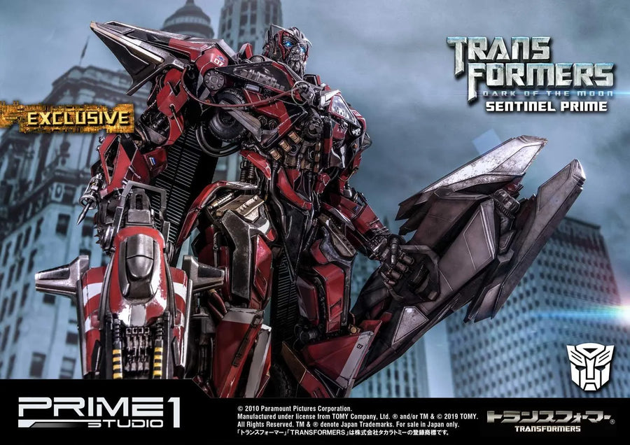 Sentinel Prime (Exclusive Bonus Version) Transformers: Dark of the Moon (Film) – Prime1Studio – ActionFigure Brasil