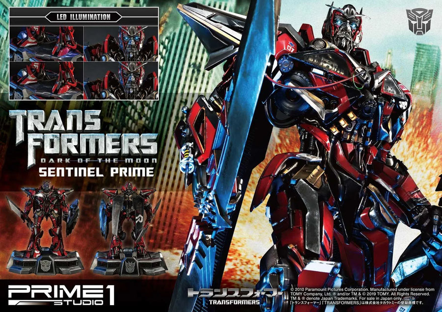 Sentinel Prime (Regular Version) Transformers: Dark of the Moon (Film) – Prime1Studio – ActionFigure Brasil