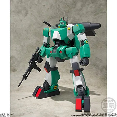 Sentou Mecha Xabungle - Leg Type - Super Mini-Pla - Moss Green Color (Bandai)ㅤ – Bandai As Manufacturer – ActionFigure Brasil — ângulo diferente