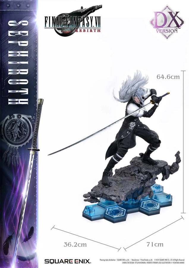 Sephiroth (Deluxe Version) (Sephiroth Deluxe Version) – Square Enix – ActionFigure Brasil