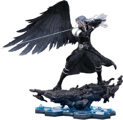 Sephiroth (Deluxe Version) (Sephiroth Deluxe Version) – Square Enix – ActionFigure Brasil — ângulo diferente