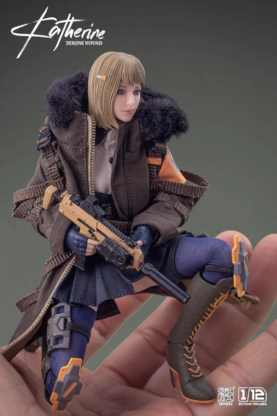 SERENE HOUND Series - i8-72C323D - Catherine - 1/12 - Deluxe Version (i8TOYS)ㅤ – i8TOYS – ActionFigureBrasil — close