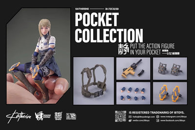 SERENE HOUND Series - i8-72C323D - Catherine - 1/12 - Standard Version (i8TOYS)ㅤ – i8TOYS – ActionFigure Brasil — detalhe do produto