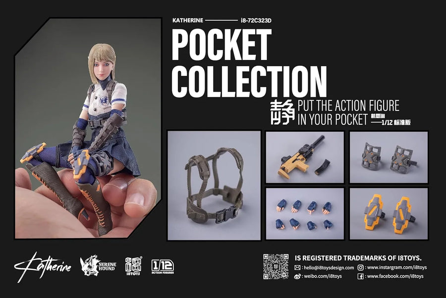 SERENE HOUND Series - i8-72C323D - Catherine - 1/12 - Standard Version (i8TOYS)ㅤ – i8TOYS – ActionFigure Brasil
