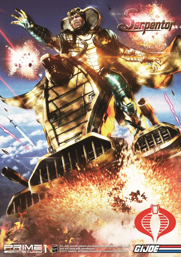 Serpentor (Exclusive Version) G.I. Joe – Prime1Studio – ActionFigure Brasil