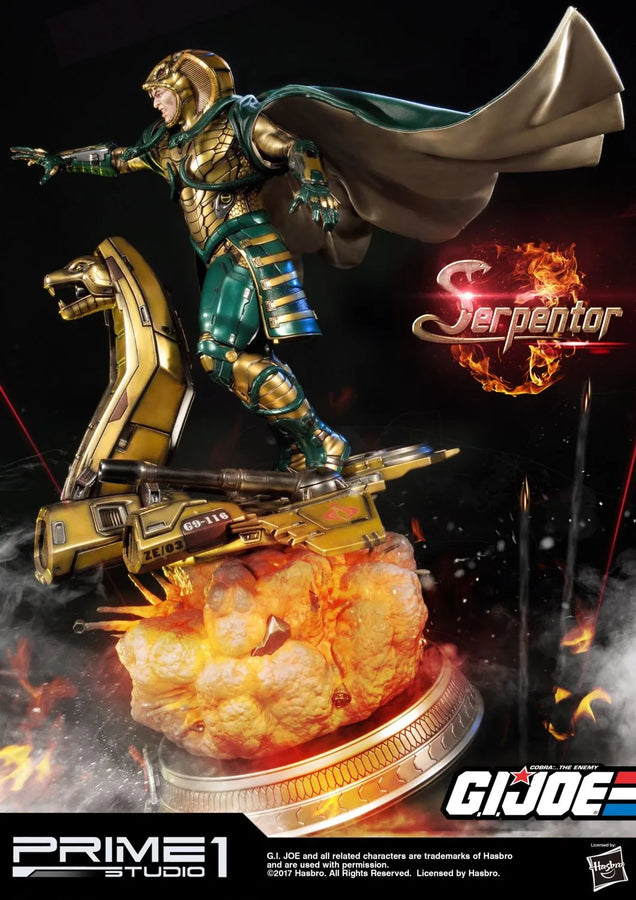 Serpentor (Exclusive Version) G.I. Joe – Prime1Studio – ActionFigure Brasil