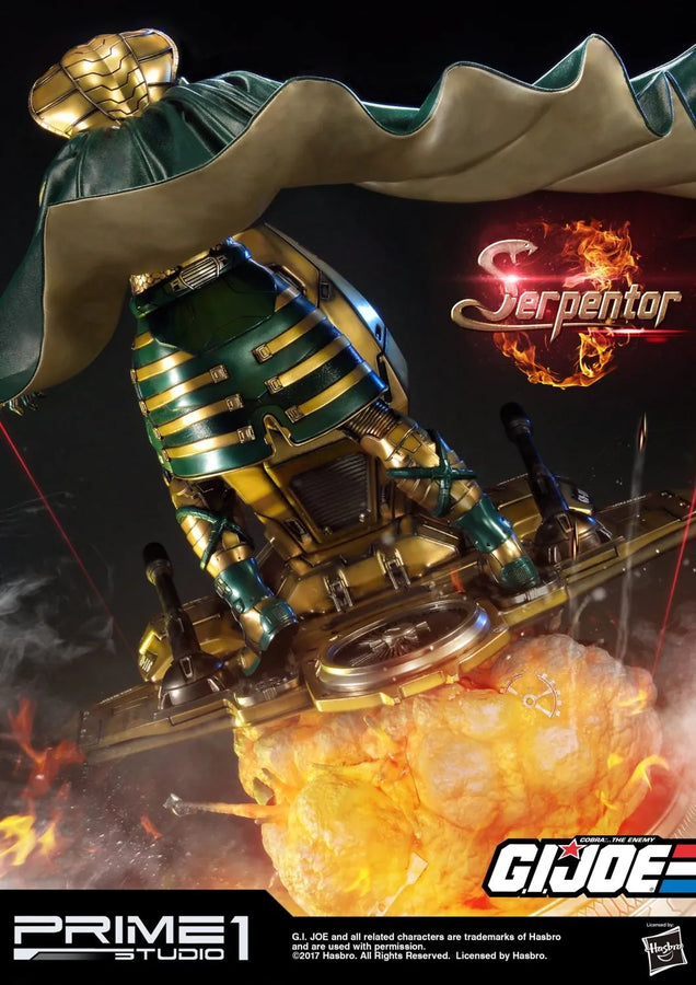 Serpentor (Exclusive Version) G.I. Joe – Prime1Studio – ActionFigure Brasil