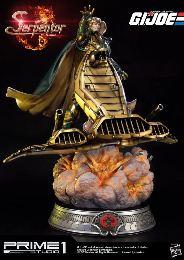 Serpentor (Exclusive Version) G.I. Joe – Prime1Studio – ActionFigure Brasil