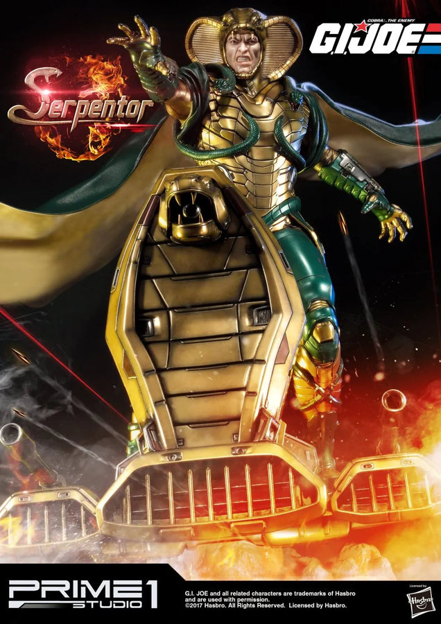 Serpentor (Exclusive Version) G.I. Joe – Prime1Studio – ActionFigure Brasil