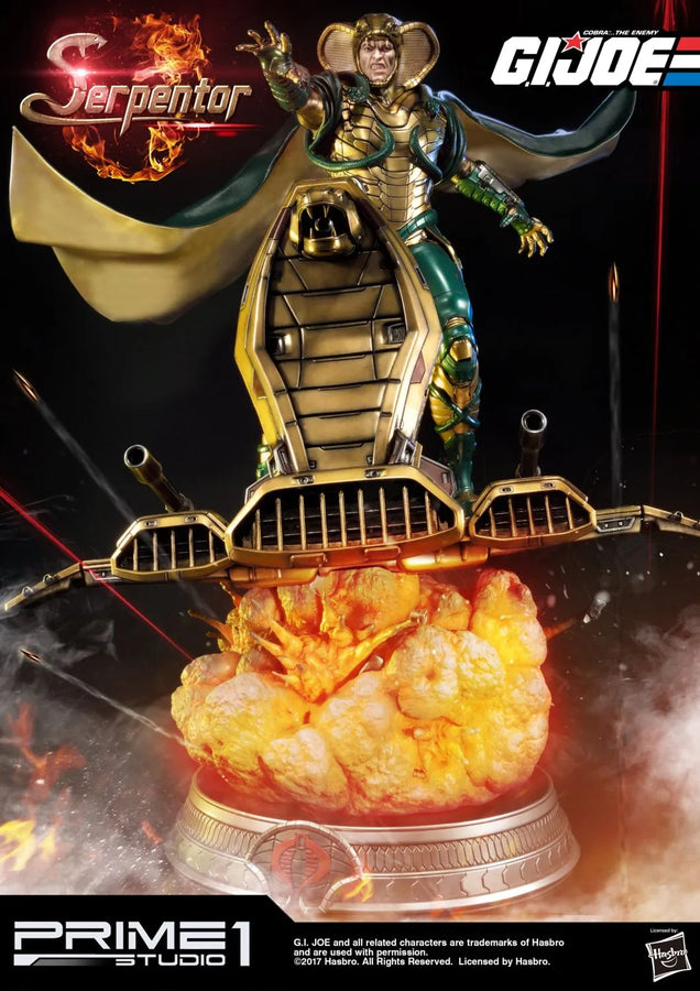 Serpentor (Exclusive Version) G.I. Joe – Prime1Studio – ActionFigure Brasil