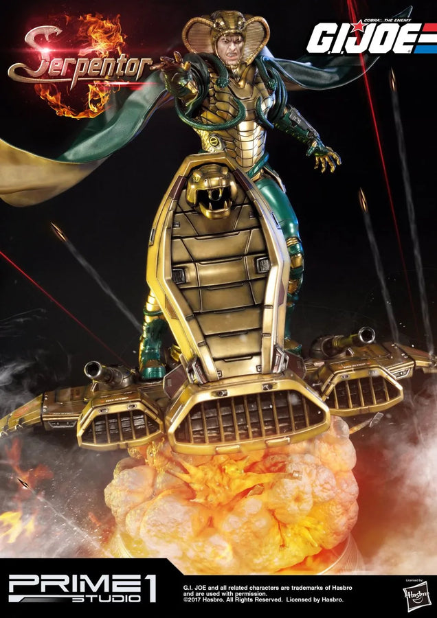 Serpentor (Exclusive Version) G.I. Joe – Prime1Studio – ActionFigure Brasil