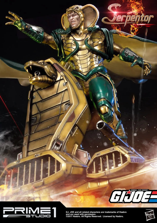 Serpentor (Regular Version) G.I. Joe – Prime1Studio – ActionFigure Brasil