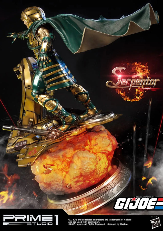 Serpentor (Regular Version) G.I. Joe – Prime1Studio – ActionFigure Brasil