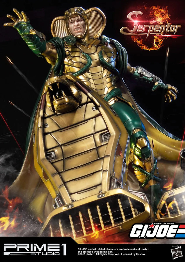 Serpentor (Regular Version) G.I. Joe – Prime1Studio – ActionFigure Brasil
