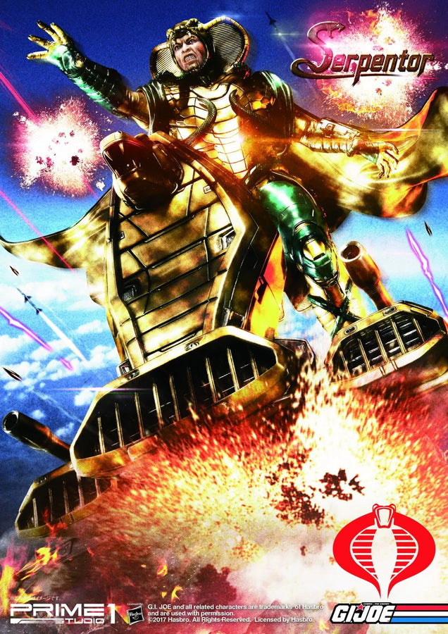 Serpentor (Regular Version) G.I. Joe – Prime1Studio – ActionFigure Brasil