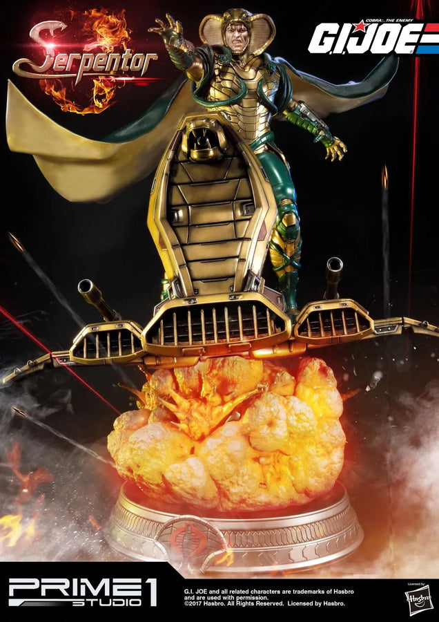 Serpentor (Regular Version) G.I. Joe – Prime1Studio – ActionFigure Brasil