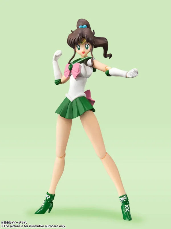 SH Figuarts Sailor Jupiter -Animation Color Edition- [Bandai]ㅤ – Bandai Spirits – ActionFigureBrasil