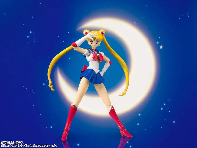 SH Figuarts Sailor Moon -Animation Color Edition- [Bandai]ㅤ – Bandai Spirits – ActionFigureBrasil