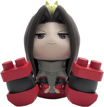 Shaman King - Asakura Hao - Matamune - Binivini Baby - Sofubi Figure (Good Smile Company, PLM)ㅤ – PLUM – ActionFigureBrasil