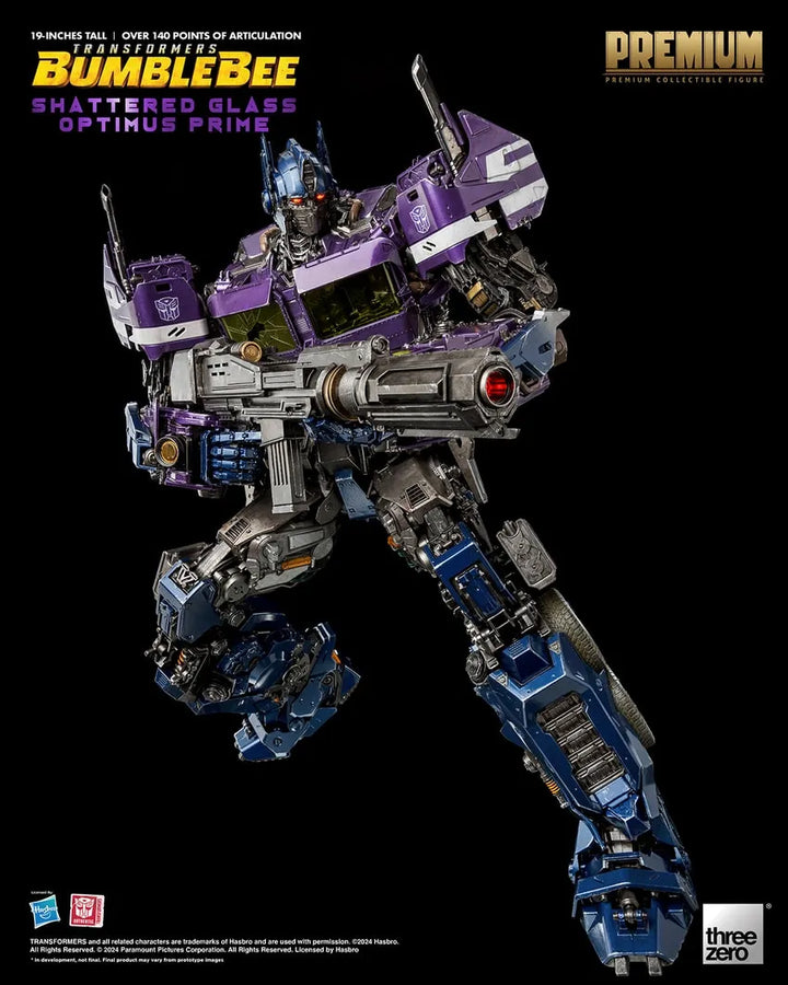 Shattered Glass Optimus Prime – Threezero – ActionFigure Brasil