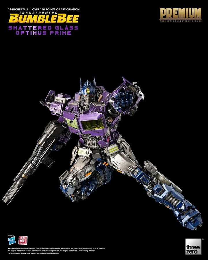 Shattered Glass Optimus Prime – Threezero – ActionFigure Brasil