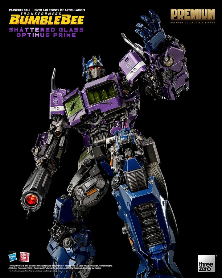 Shattered Glass Optimus Prime – Threezero – ActionFigure Brasil