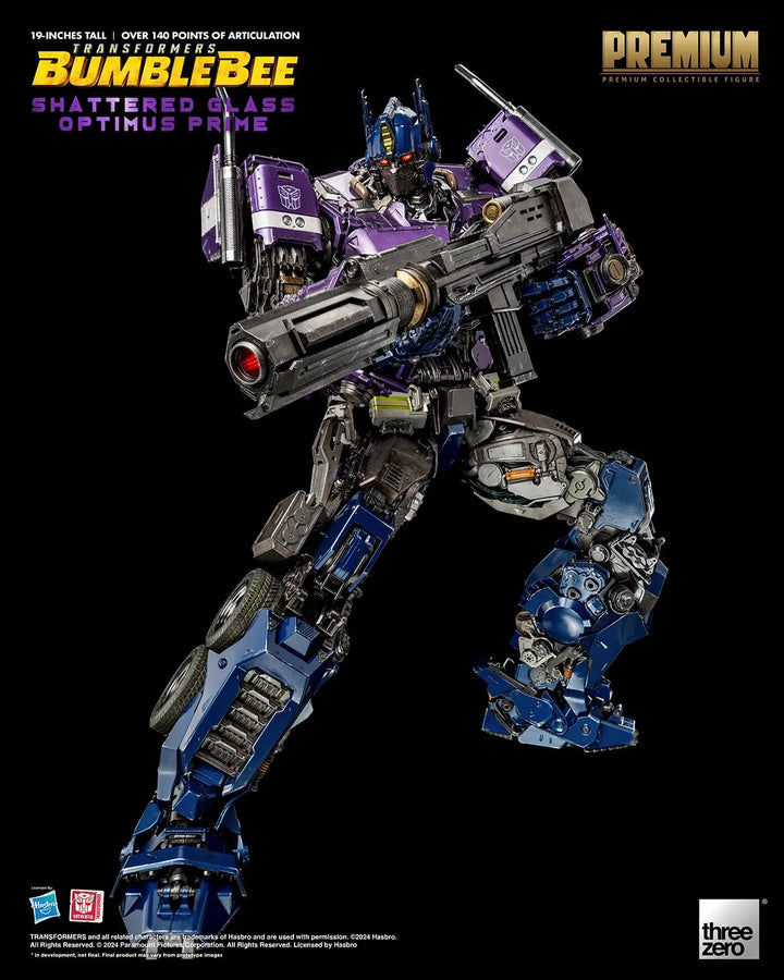 Shattered Glass Optimus Prime – Threezero – ActionFigure Brasil