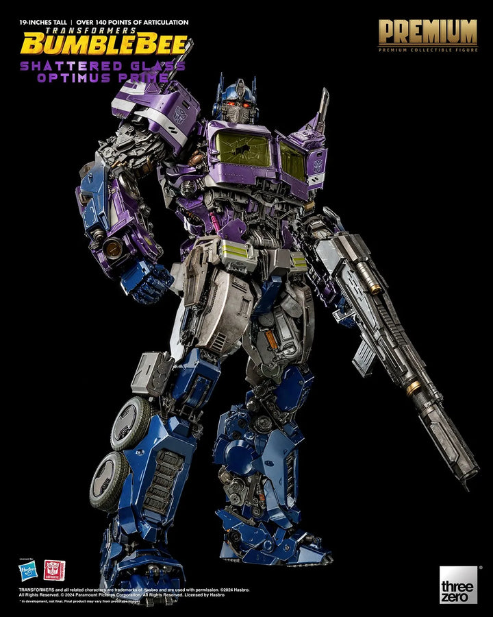 Shattered Glass Optimus Prime – Threezero – ActionFigure Brasil