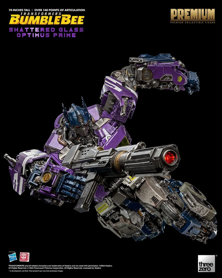 Shattered Glass Optimus Prime – Threezero – ActionFigure Brasil