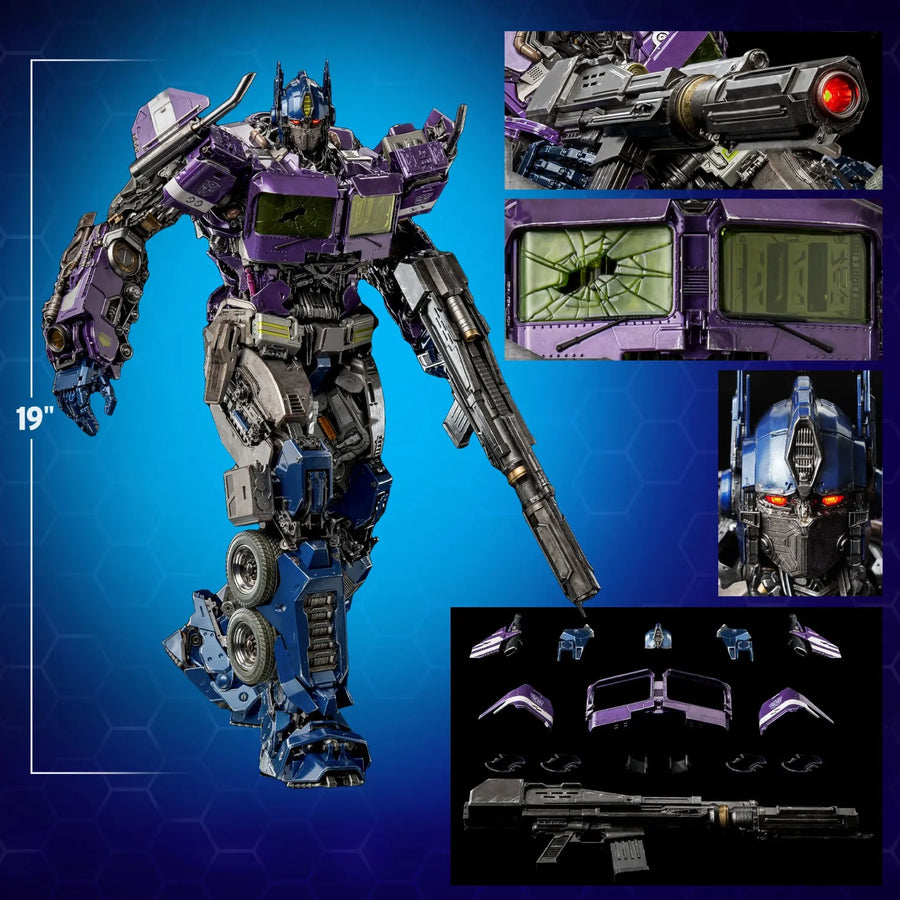 Shattered Glass Optimus Prime – Threezero – ActionFigure Brasil