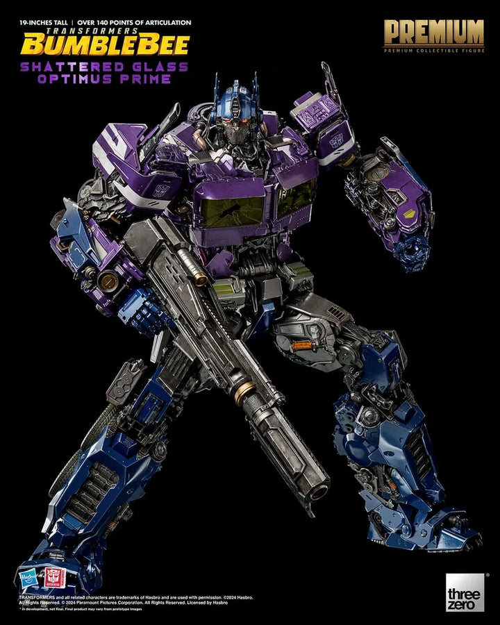 Shattered Glass Optimus Prime – Threezero – ActionFigure Brasil
