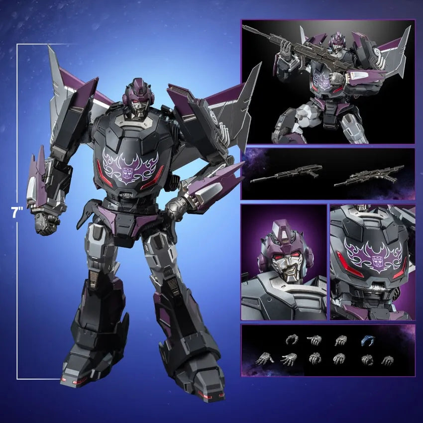 Shattered Glass Rodiumus Unicronus MDLX – Threezero – ActionFigure Brasil