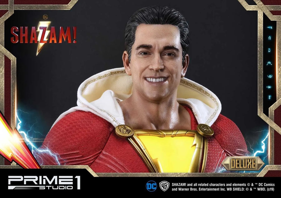 Shazam (Deluxe Version) SHAZAM! – Prime1Studio – ActionFigure Brasil