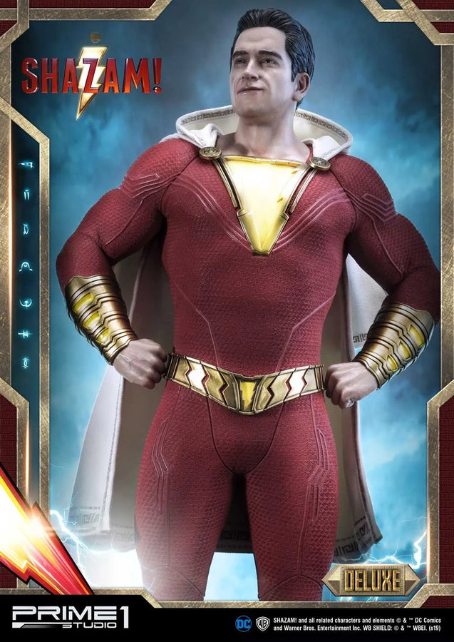 Shazam (Deluxe Version) SHAZAM! – Prime1Studio – ActionFigure Brasil