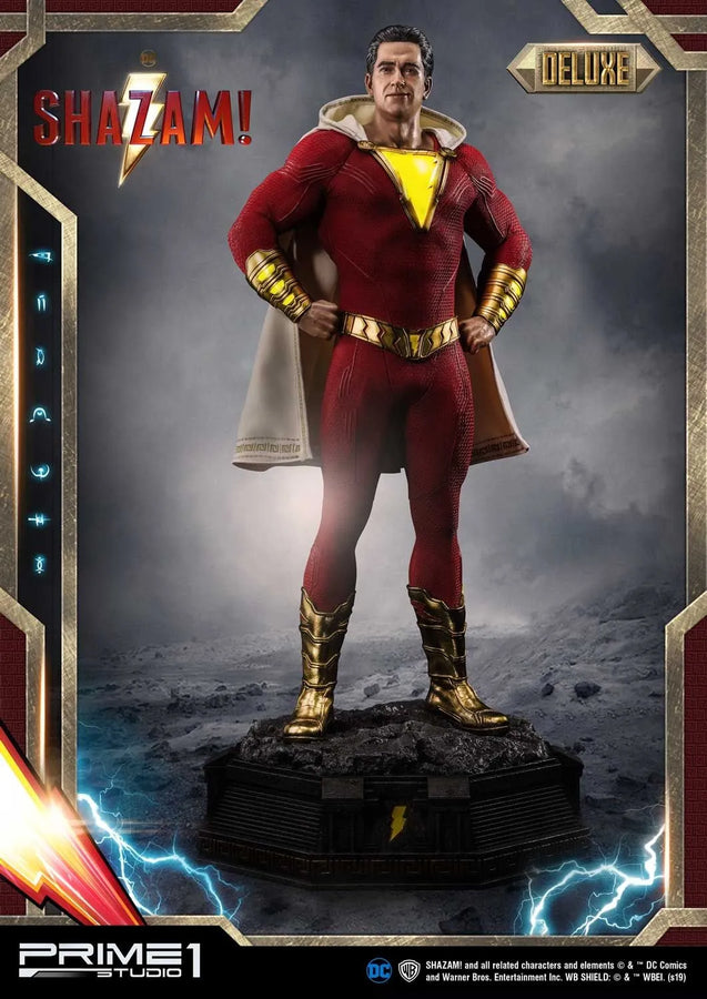 Shazam (Deluxe Version) SHAZAM! – Prime1Studio – ActionFigure Brasil